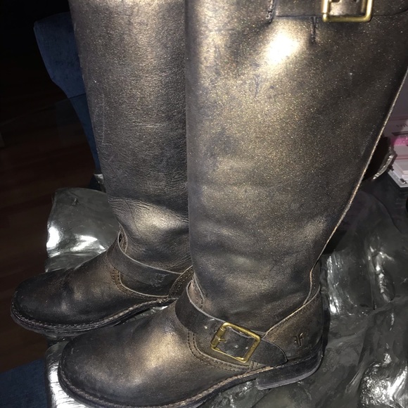 Coach and Frye Veronica Collaboration Boots - Picture 2 of 7